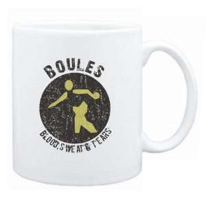  New  Boules , Blood Sweat & Tears  Mug Sports: Home 