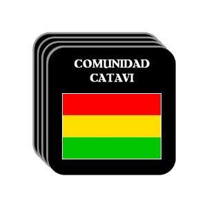  Bolivia   COMUNIDAD CATAVI Set of 4 Mini Mousepad 