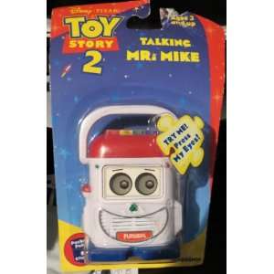    Toy Story 2   Talking Mr. Mike Clip On Figure Toys & Games
