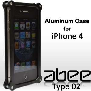  Abee Aluminum Type 02 iPhone Case   Black: Cell Phones 