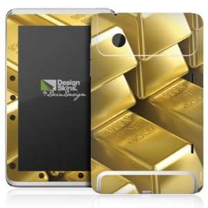    Design Skins for HTC Flyer   Gold Bars Design Folie: Electronics