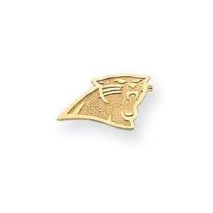  14k NFL Carolina Panthers Earrings   JewelryWeb: Jewelry