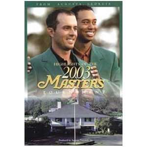  Dvd 2003 Masters   Golf Multimedia: Sports & Outdoors