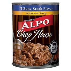 Alpo Chop House T Bone Steak Flavor Dog Food 13 oz:  