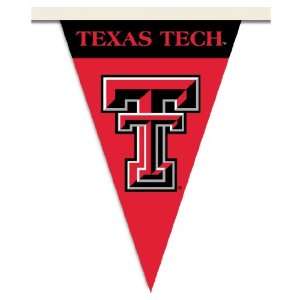  NCAA Texas Tech Red Raiders 25 Foot Party Pennant Flags 