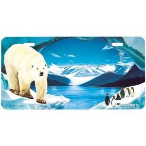  221 Polar Icelands License Plate Car Auto Novelty Front 