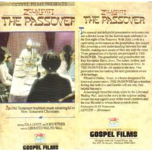  ZOLA LEVITT in THE PASSOVER (VHS TAPE) 