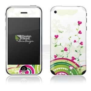  Design Skins for Apple iPhone 2G   Ivy Hearts Design Folie 