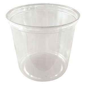 Solo DM24R 0090 Bare Eco Forward 24 oz. Clear RPET Deli Container   50 