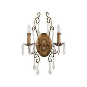  Kenroy Home D021610 Classic Gold Gallery Up Lighting Wall 