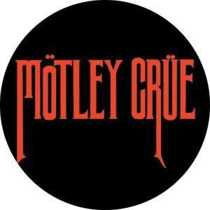  Motley Crue Long Logo Button B 0676 Toys & Games
