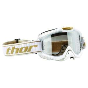    Thor Ally Goggles , Color: White/Gold 2601 0833: Automotive