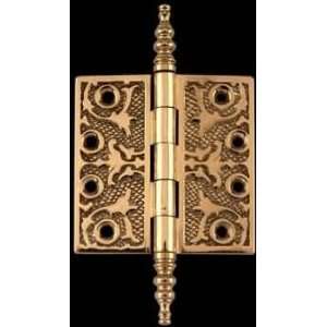   Brass 4x4 Victorian Steeple Tip Hinge 10075/92174