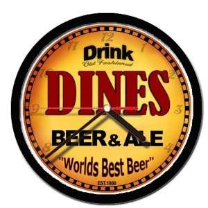 DINES beer and ale cerveza wall clock: Everything Else