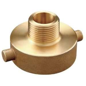  Brass Hydrant and Fire Hose Adapters Adapter,1 1/2 FNST x 