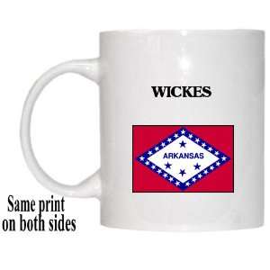  US State Flag   WICKES, Arkansas (AR) Mug: Everything 