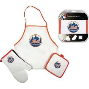 MLB Tailgate BBQ Set   Mets   MLB Accessories:  Kitchen 