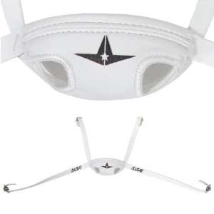 All Star Youth 4 Point High Hook Up Chin Straps WHITE YOUTH   4 POINT 
