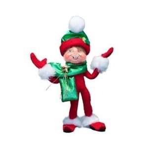  Annalee Mobilitee Doll Red Holiday Twist Elf 5 