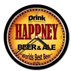  HAPPNEY beer and ale cerveza wall clock: Everything Else