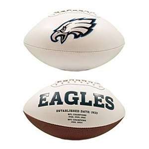   Sports Philadelphia Eagles Embroidered Signature Series Football