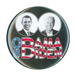   pin pinbacks buttons badge obama biden 2 1/4 