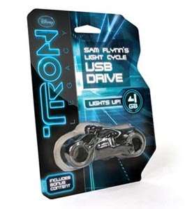 Dane Elec TRON Black Light Cycle 4 GB USB 2.0 Flash DriveTR Z04GLBTB C