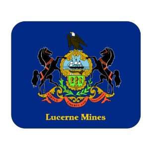  US State Flag   Lucerne Mines, Pennsylvania (PA) Mouse Pad 