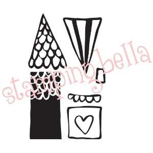  Stamping Bella Unmounted Rubber Stamp Julies Building A 
