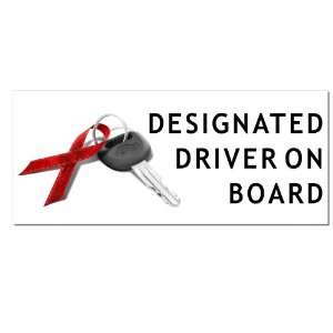 DESIGNATED DRIVER ON BOARD December Drunk Driving Prevention Window or 