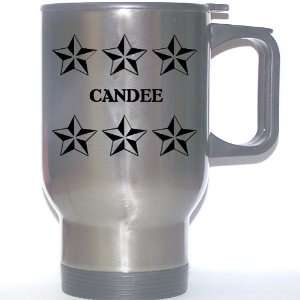  Personal Name Gift   CANDEE Stainless Steel Mug (black 
