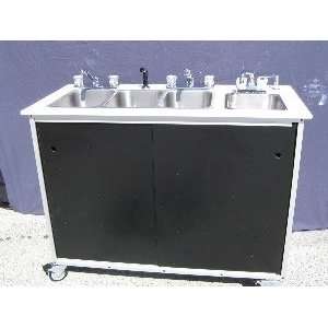   Steel Sink, 10 Deep Sinks and 4 Deep Handwash Sink