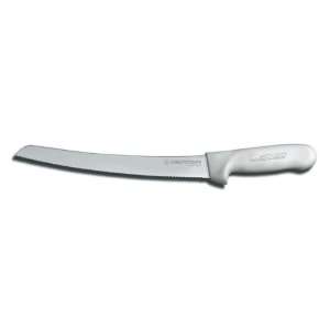 Sani Safe S147 10SC PCP 10 White Scalloped Bread Knife with 