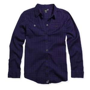  FOX Racing Juniors 53656 LUNAR Long Sleeve Cotton Shirt 