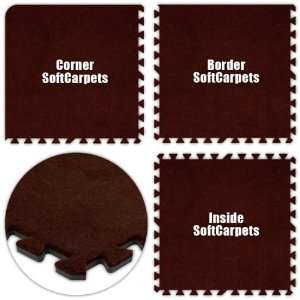   , Burgundy, 28 x 46 Set, Total Sq. Ft.:1288: Health & Personal Care