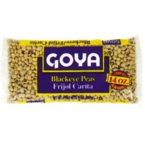 Goya Blackeye Peas 14 oz  Grocery & Gourmet Food