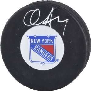 Chris Drury Autographed Puck: Sports & Outdoors