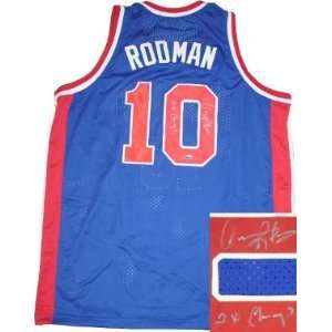   Dennis Rodman Jersey   Blue Prostyle 2xCham 