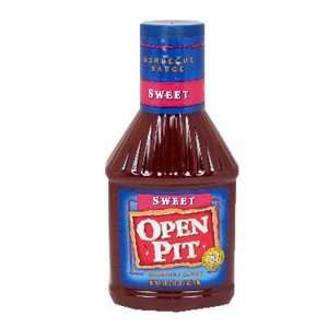 Open Pit Sweet BBQ Sauce 18 oz   6 Unit Pack:  Grocery 