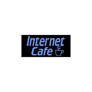  Internet Cafe Simulated Neon Sign 12 x 27: Home 
