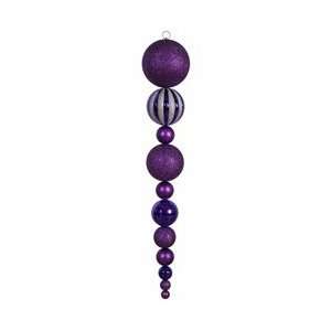 55 Purple Shiny/Matte Ball Drop: Arts, Crafts & Sewing