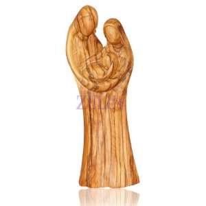  18cm Holy Family Olive Wood Figure 