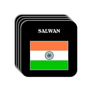  India   SALWAN Set of 4 Mini Mousepad Coasters 