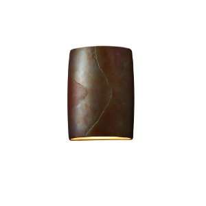 Ambiance Open Top and Bottom Large Cylinder 9.25 Wall Sconce Finish 