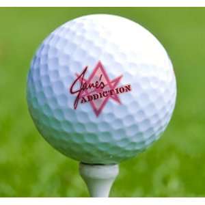    3 x Rock n Roll Golf Balls Janes Addiction: Musical Instruments