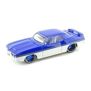  1969 Pontiac Firebird 1/24 Blue / White Toys & Games