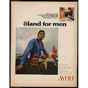  1970 Oland for Men Avon Cologne Print Ad (8871): Home 