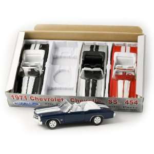  1:24 1971 Chevrolet Chevelle SS 454 (4 Car Set): Toys 