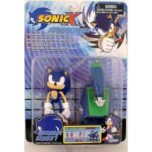  Sonic X Megabot Series 1   Sonic Figure with Robot Head 