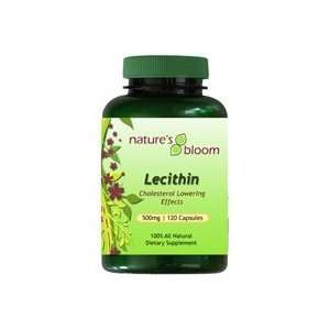  Natures Bloom Soy Lecithin Capsules 500mg (60 count 
